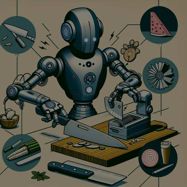 Quelle est la meilleure technique pour aiguiser les lames d'un robot de cuisine multifonctions?